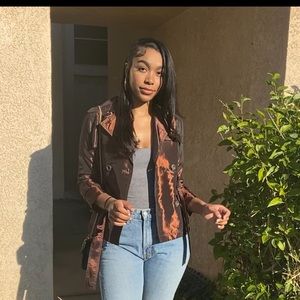 chocolate reflective jacket